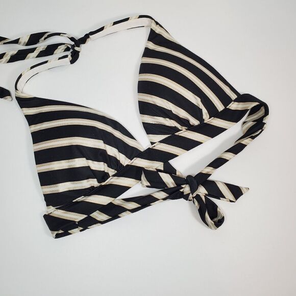 Nwot Victoria's Secret stripe bikini top - Picture 1 of 13